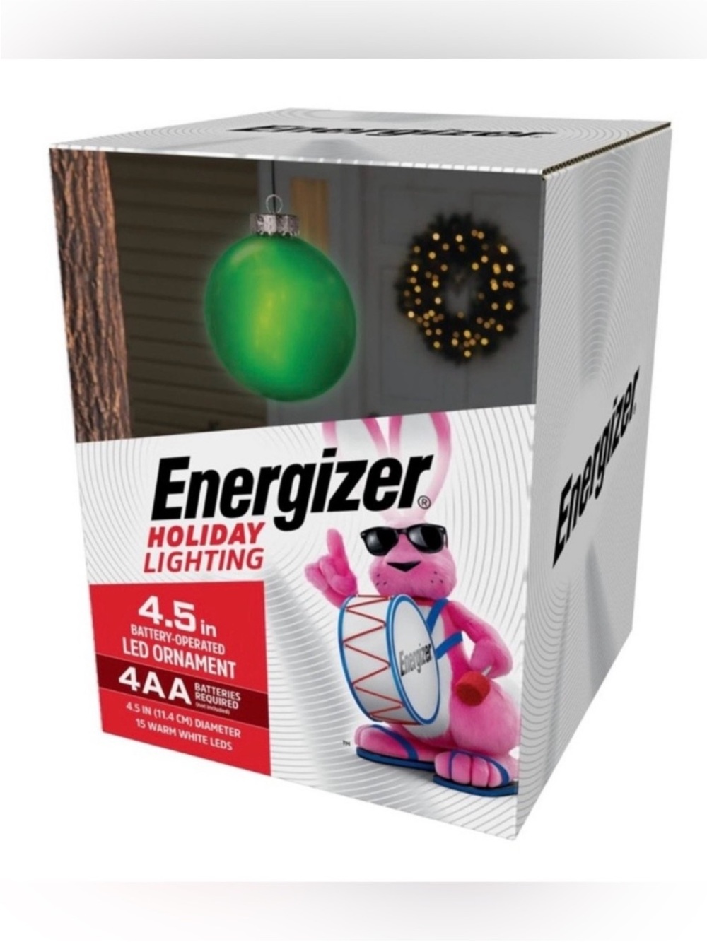 Energizer LED large green ornament